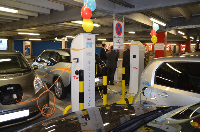 easyCharge-Ladeinfrastruktur der Technischen Werke Ludwigshafen